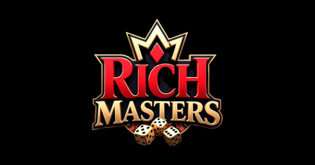 Main hero banner showing Rich Master Casino with players enjoying stable online